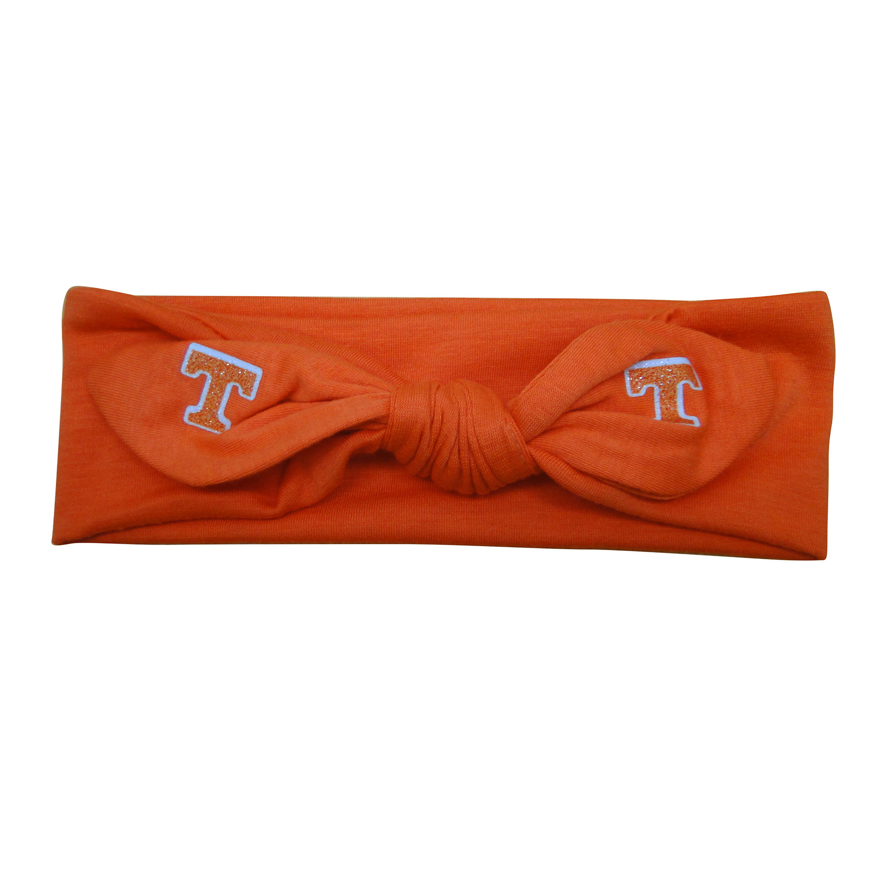 Knotted Cotton Bow Headband - University of Tennessee