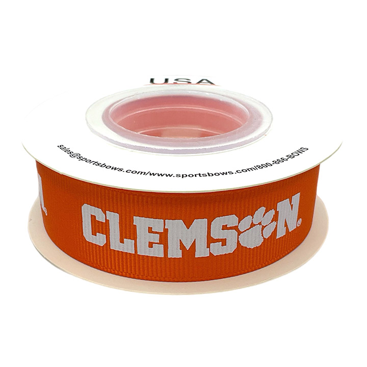 10yd Craft Ribbon - Clemson University