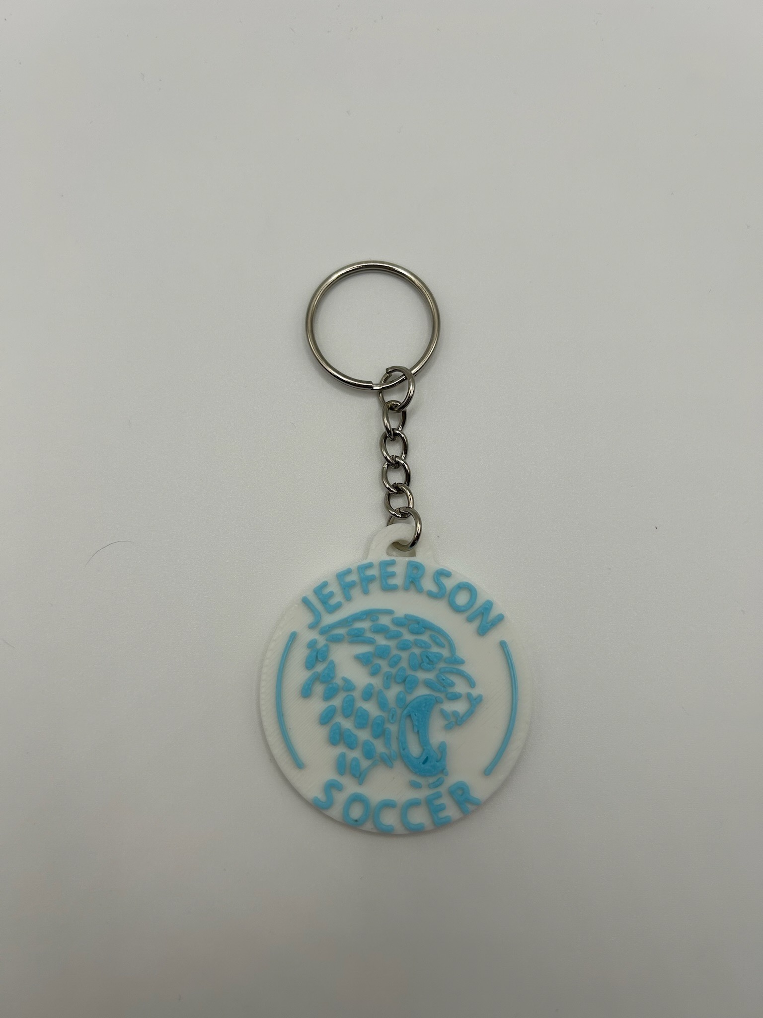 Jefferson Soccer Keychain