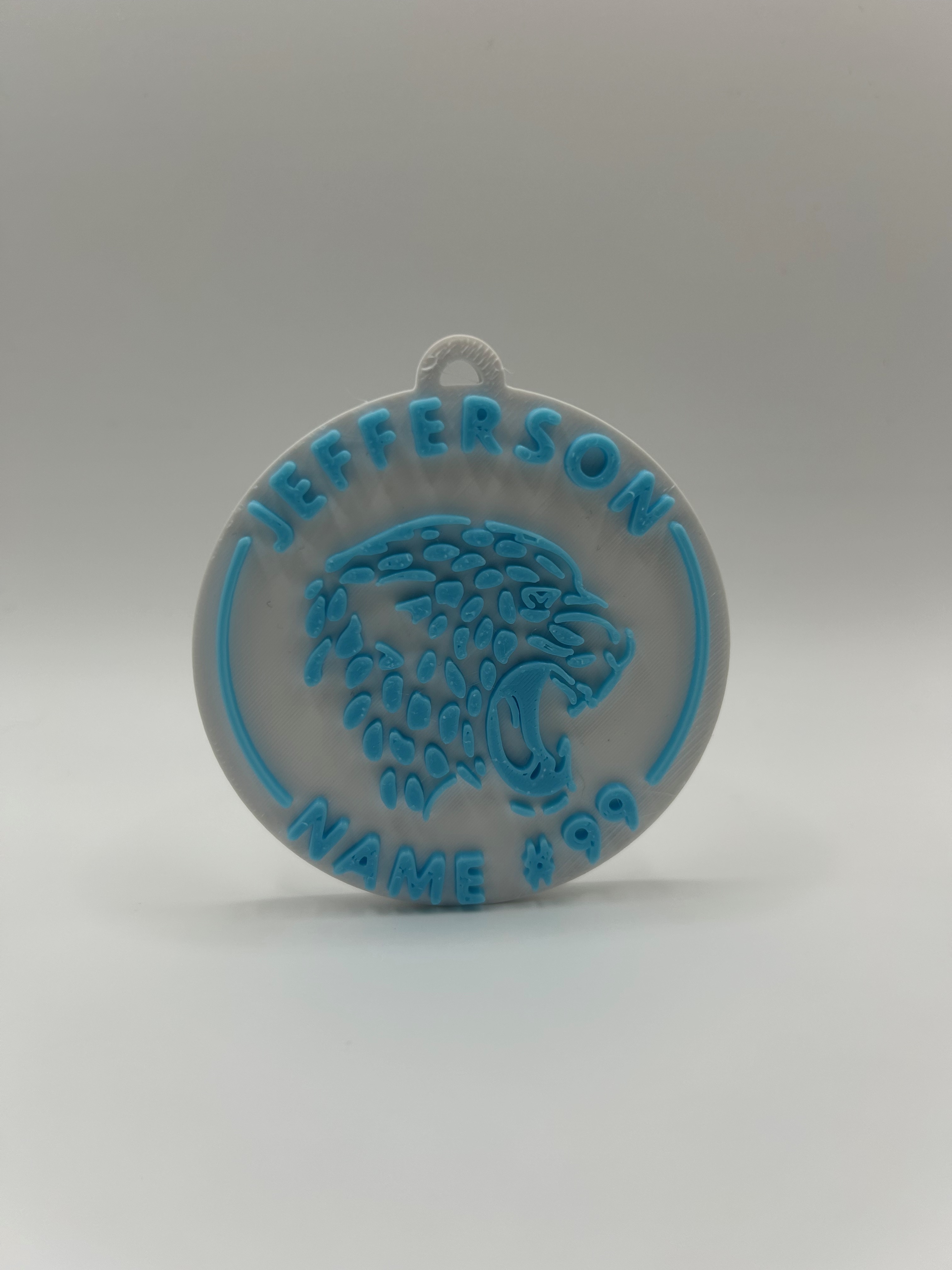 Custom Jefferson Bag Tags