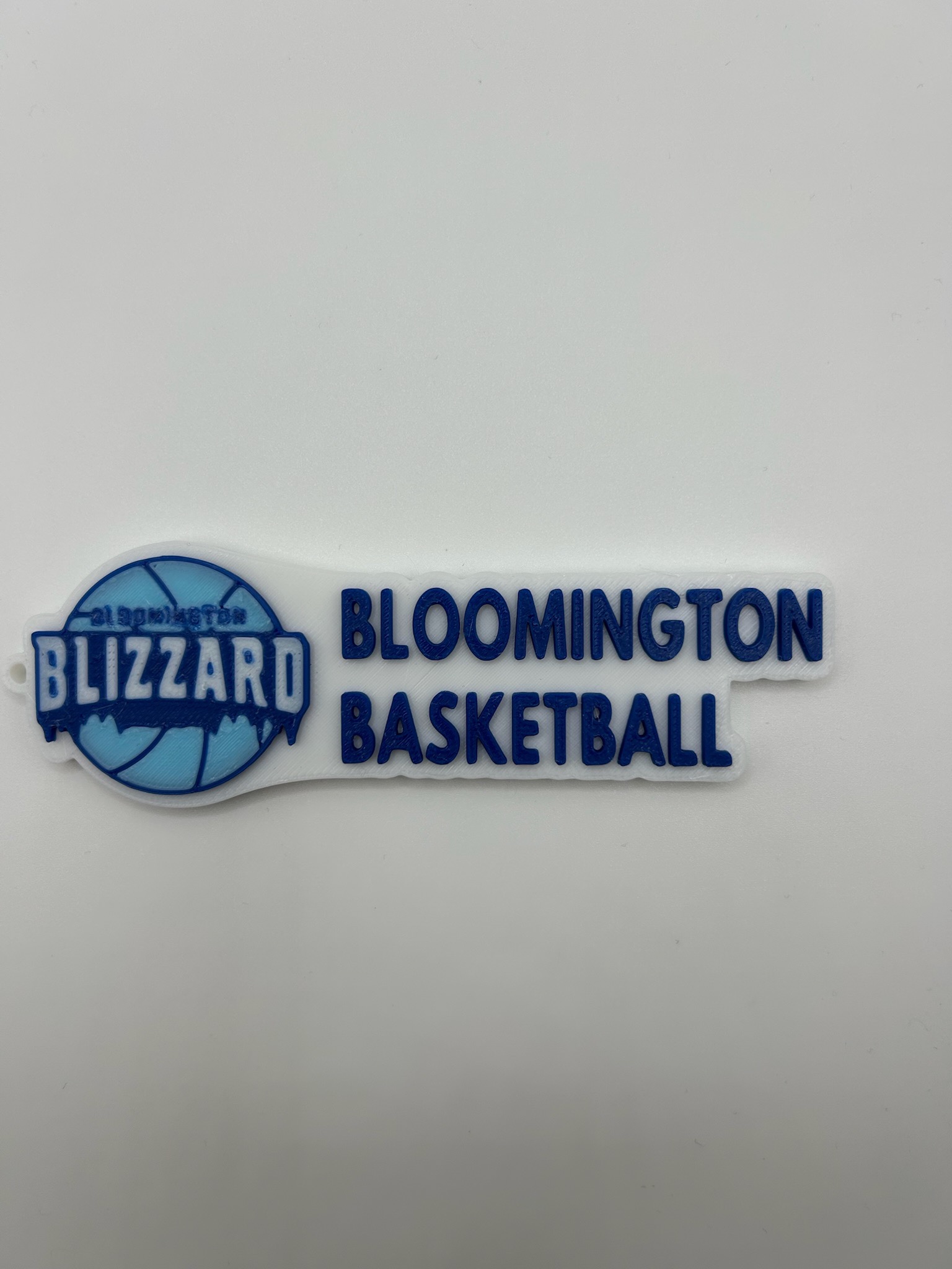 Bloomington Blizzard Keychain