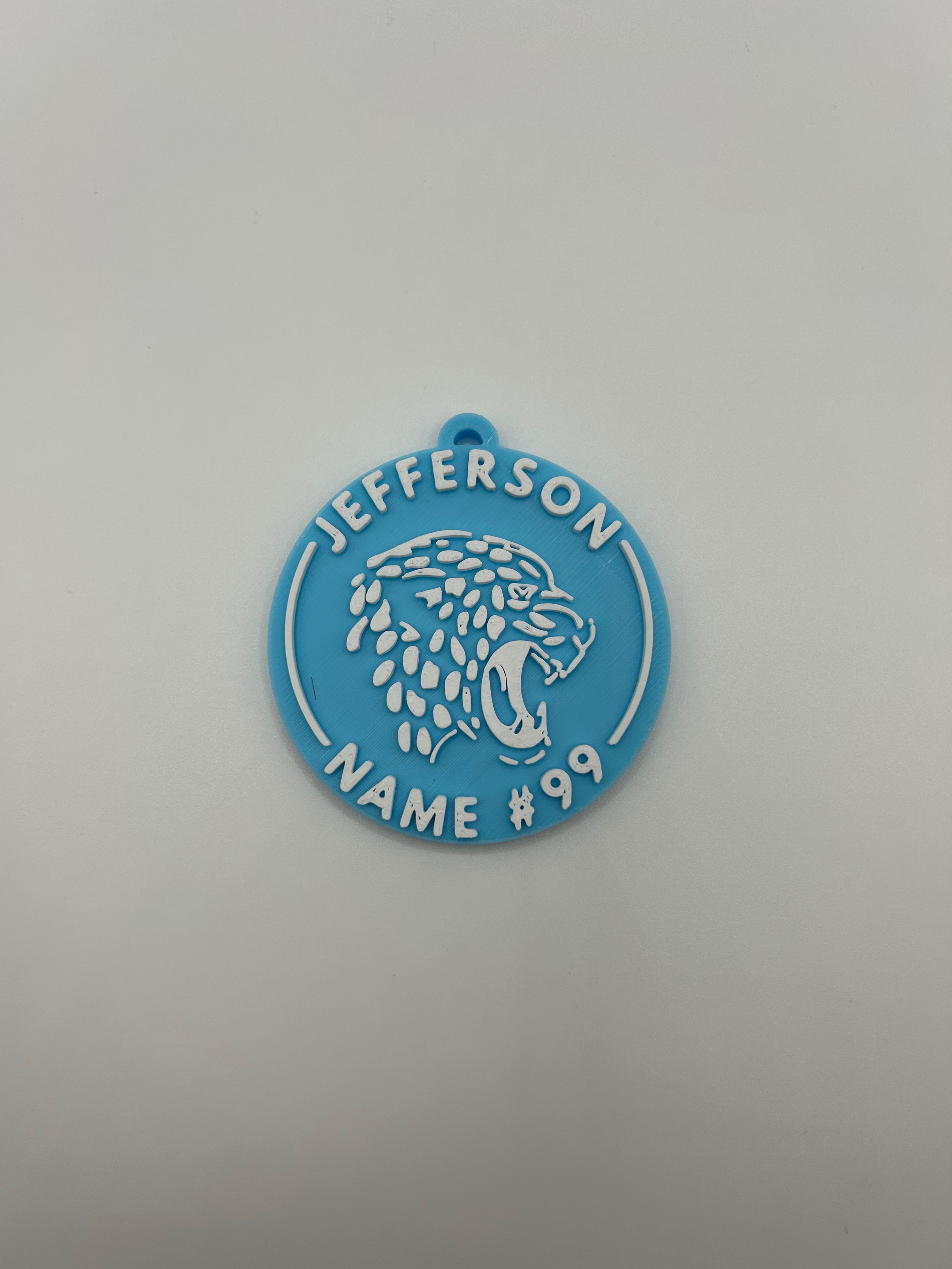 Custom Jefferson Bag Tags