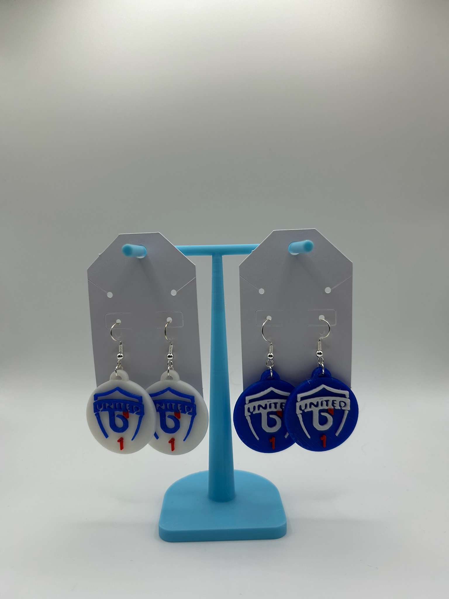 Custom Bloomington United Earrings