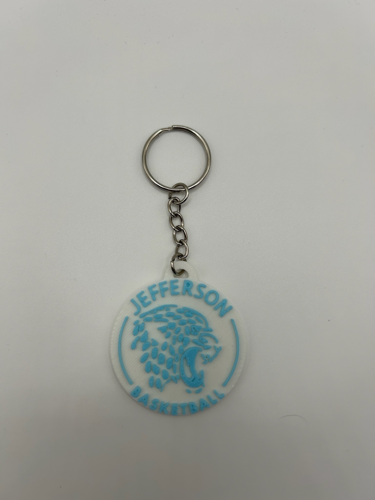 Jefferson Basketball Keychain