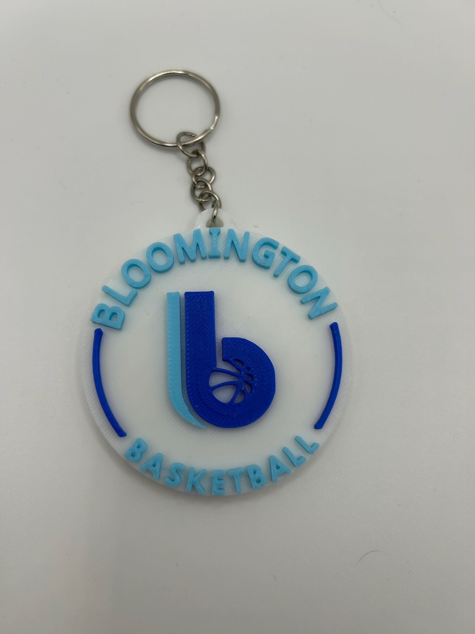 Bloomington Basketball Bag Tag