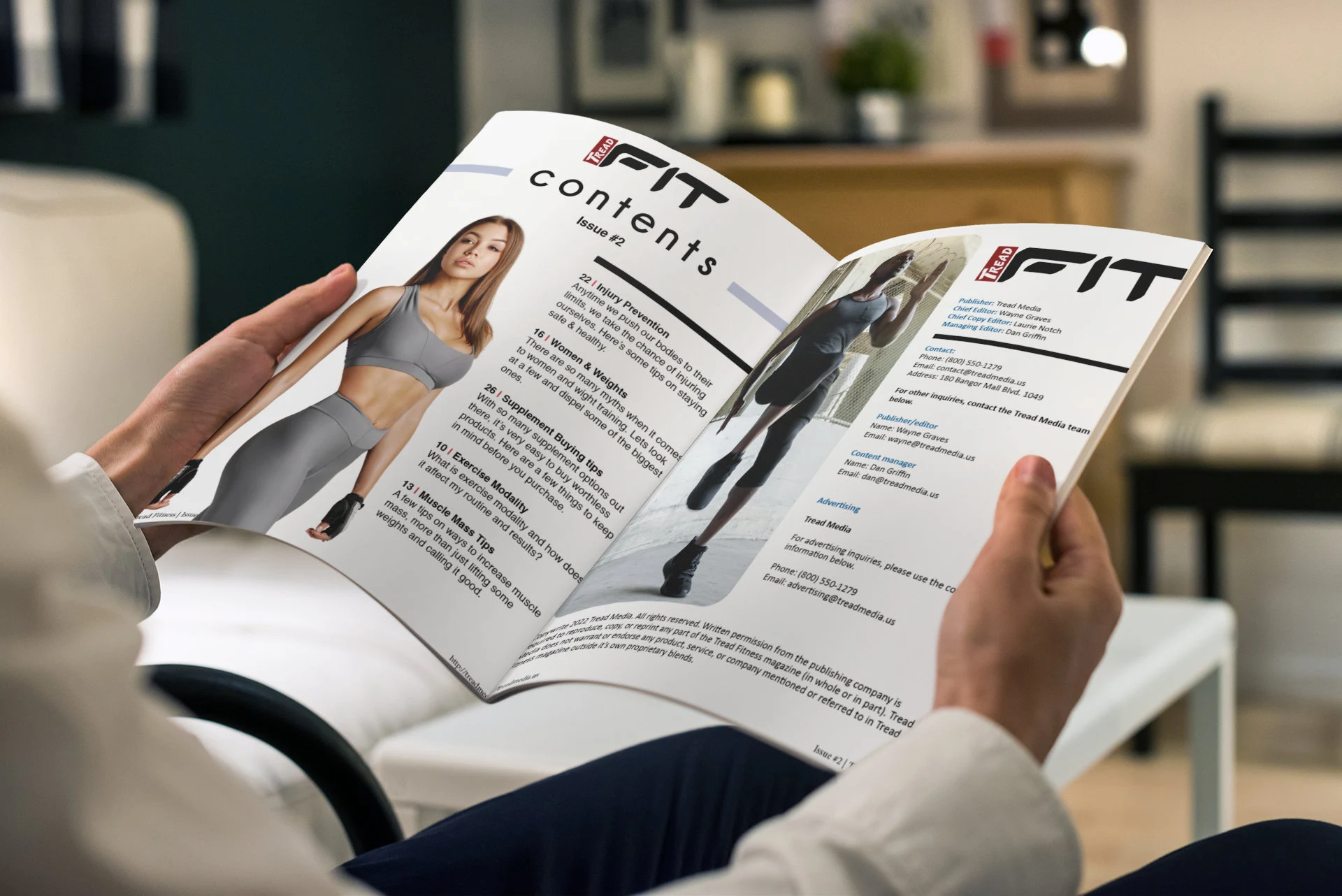 InDesign 120 Page Magazine Template - 8.5 x 11 - Customizable - General Themed