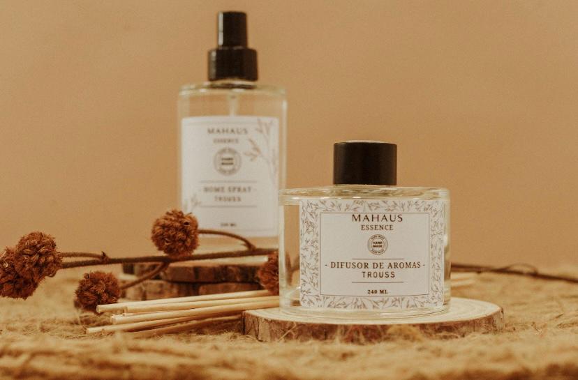 Kit Home Spray e Difusor VIDRO Trouss