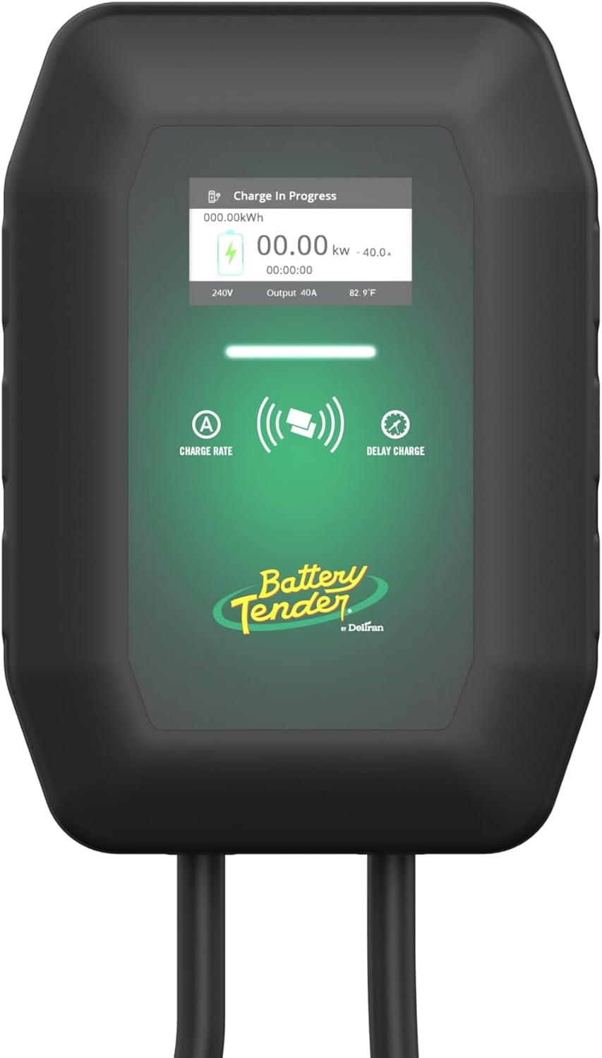 Battery Tender eCharge 40 AMP EV Charger - Level 2 Mounted Indoor Outdoor Fast