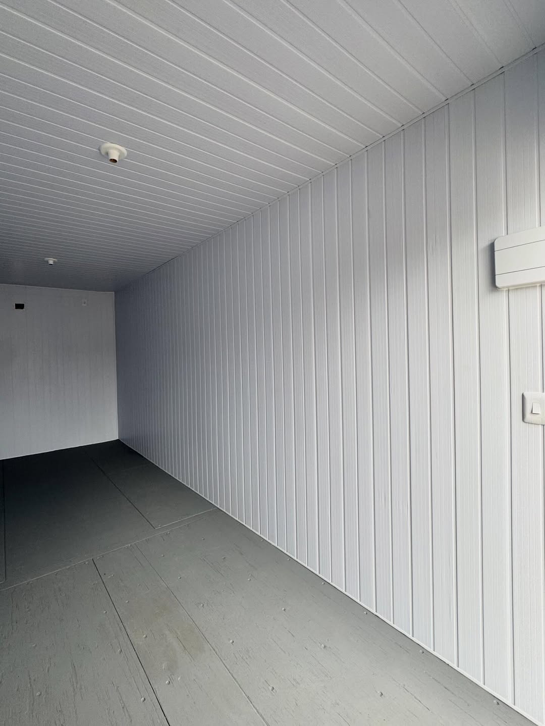 Converted Shipping Container Kiosk