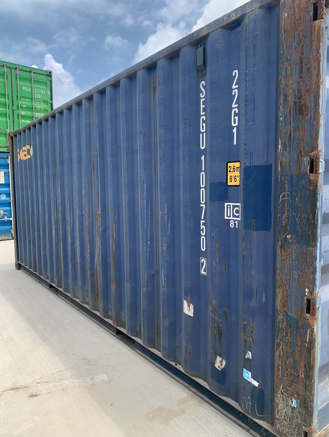 Used 40ft Shipping Container