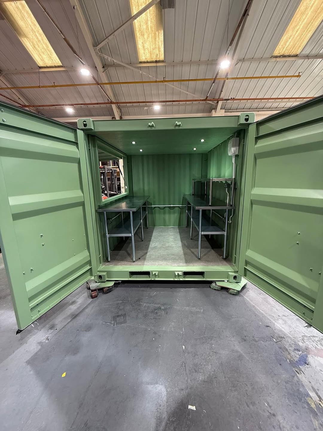 10ft Pop-Up Shipping Container Kiosk