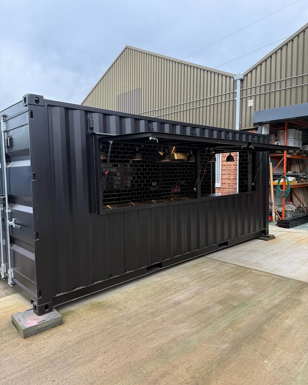 20ft Converted Shipping Container Kiosk
