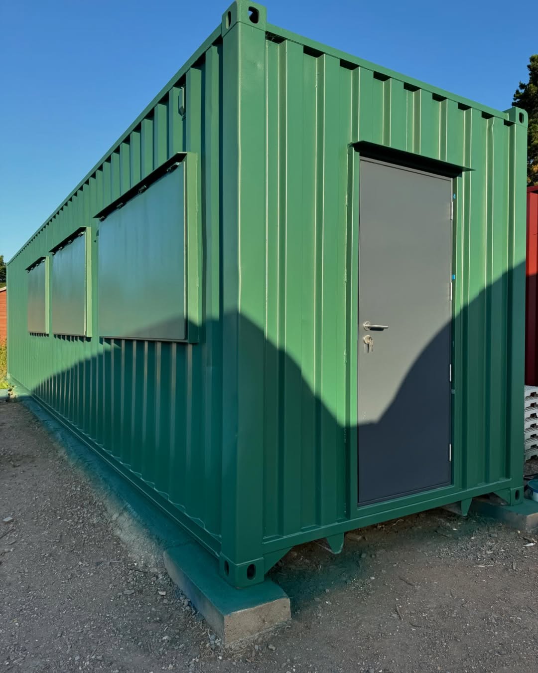 20ft Converted Shipping Container Kiosk