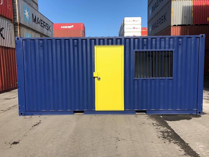 Modified Shipping Container Office
