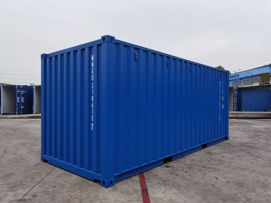 20ft Blue Shipping Container