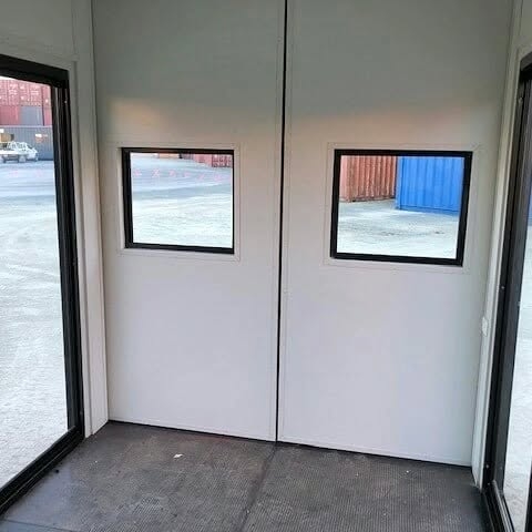 6M OFFICE CONVERTED CONTROL ROOM CONTAINER