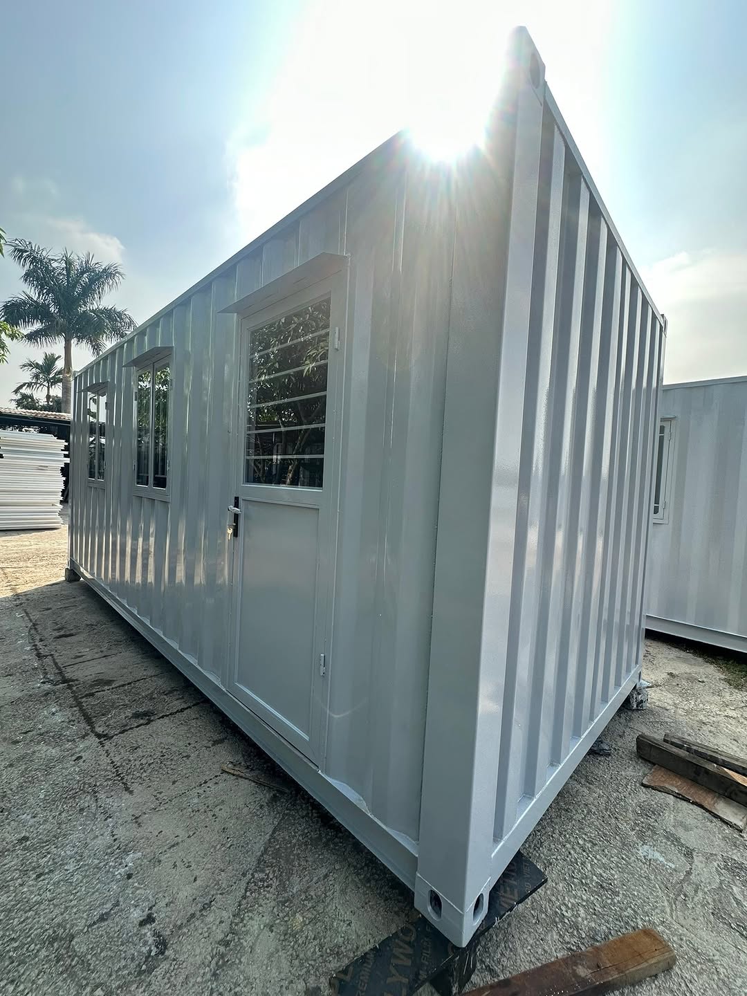 Modified Shipping Container Office