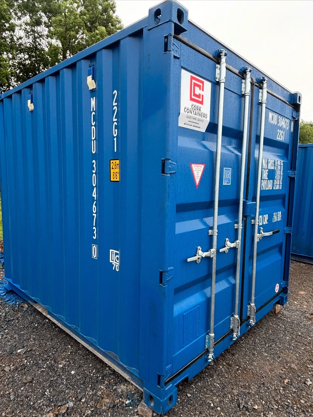 3M/10FT HIGH CUBE CONTAINER