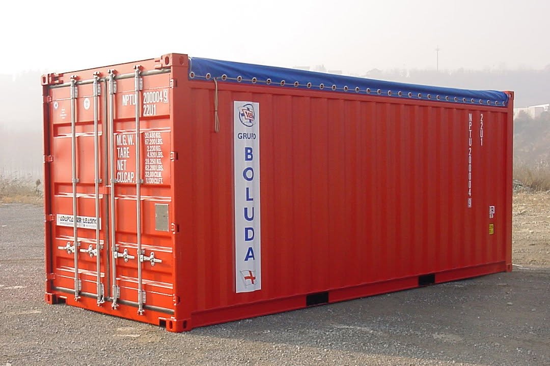 Red Shipping Container