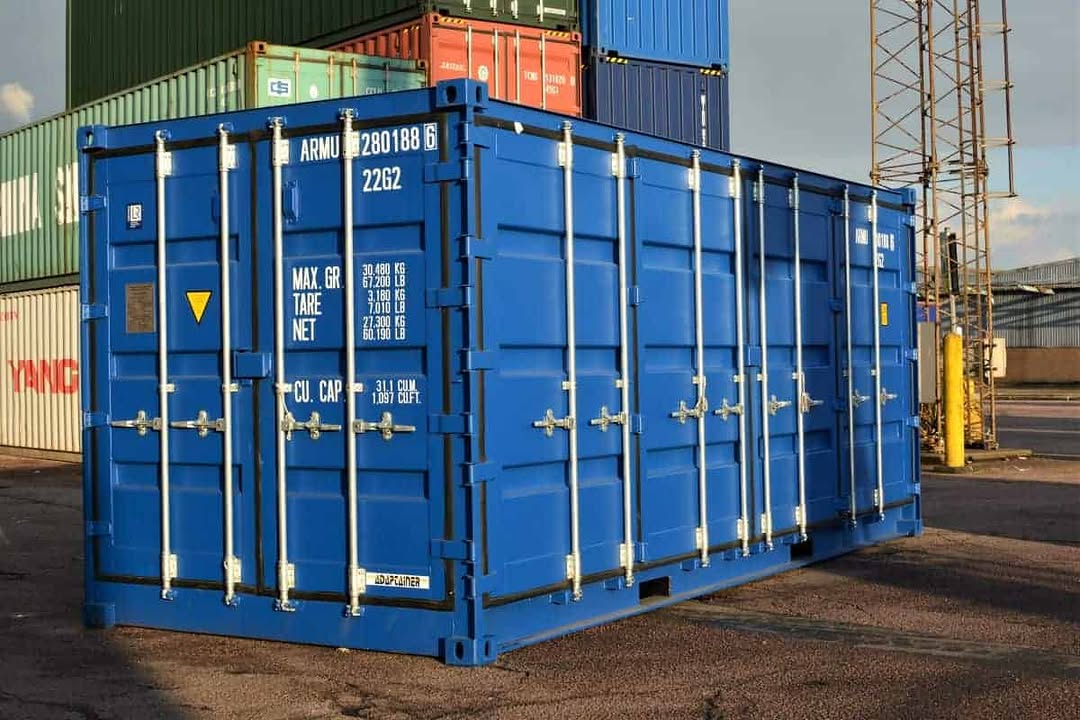 Open-Sided Shipping Container