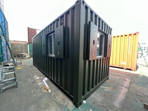 Steel Shipping Container Office