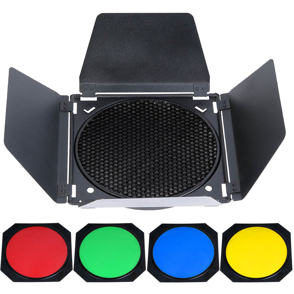 Barn doors reflector