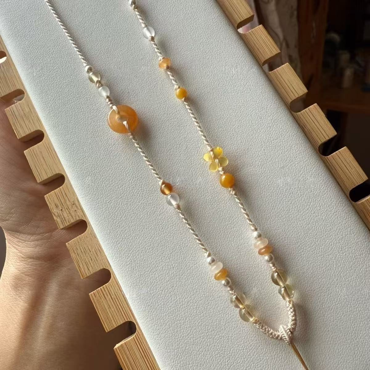 Custom Handcrafted Cord for Jadeite Pendants