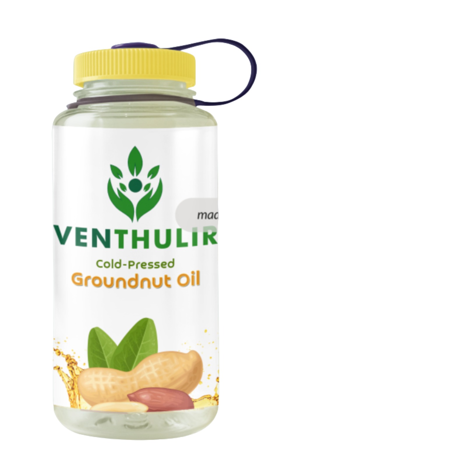 Venthulir Cold-Pressed Groundnut Oil