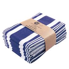 Striped Cotton Kitchen Towels