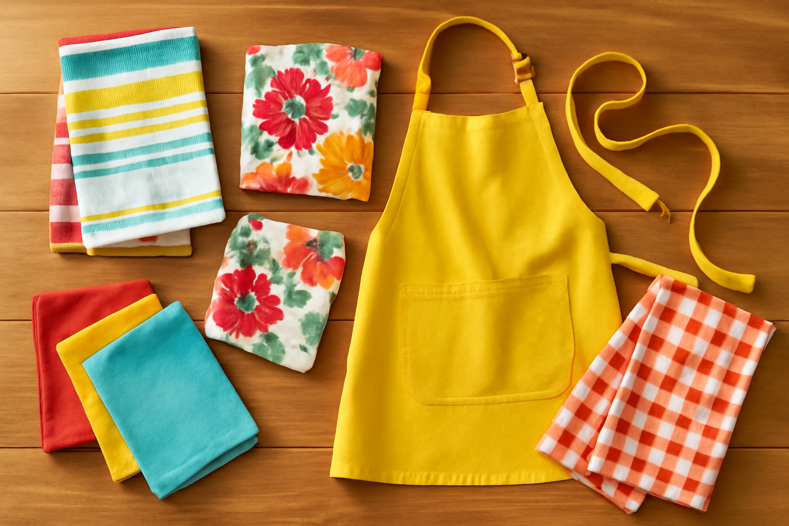 Yellow Cooking Apron