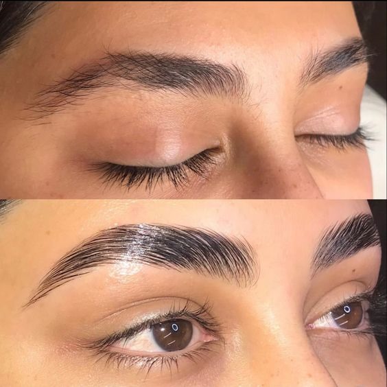Eyebrow-Lamination