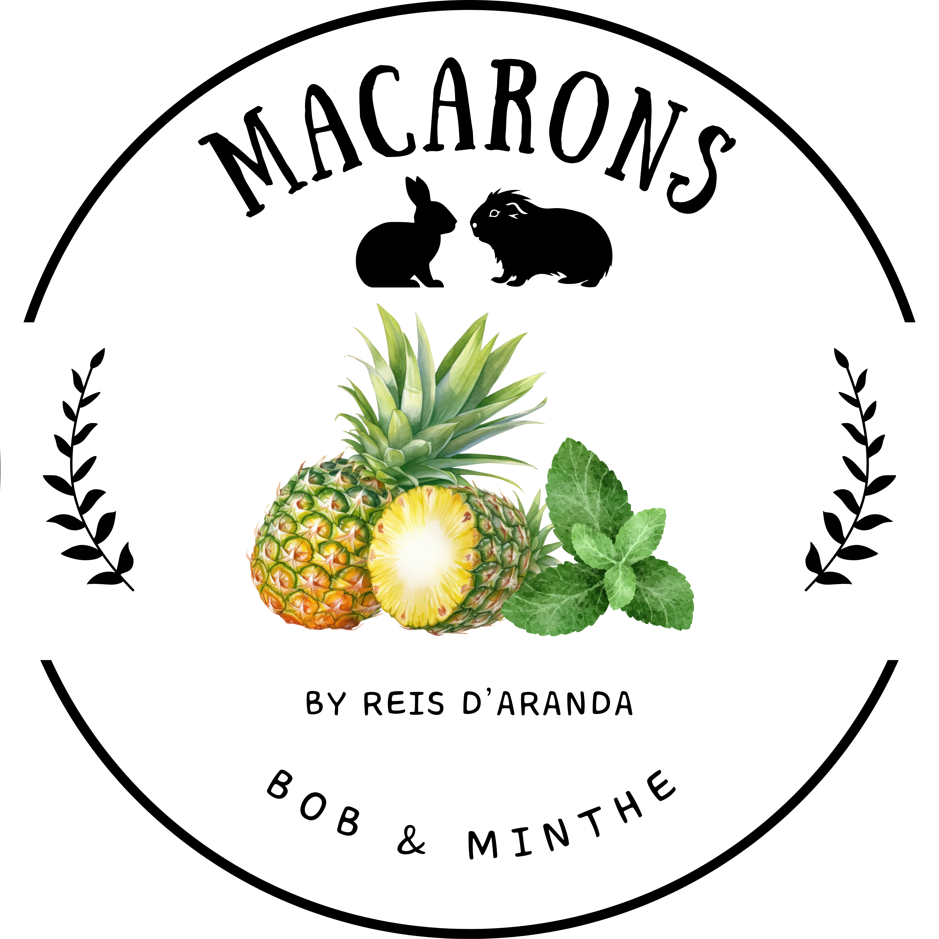 MACARONS "BOB & MINTHE"