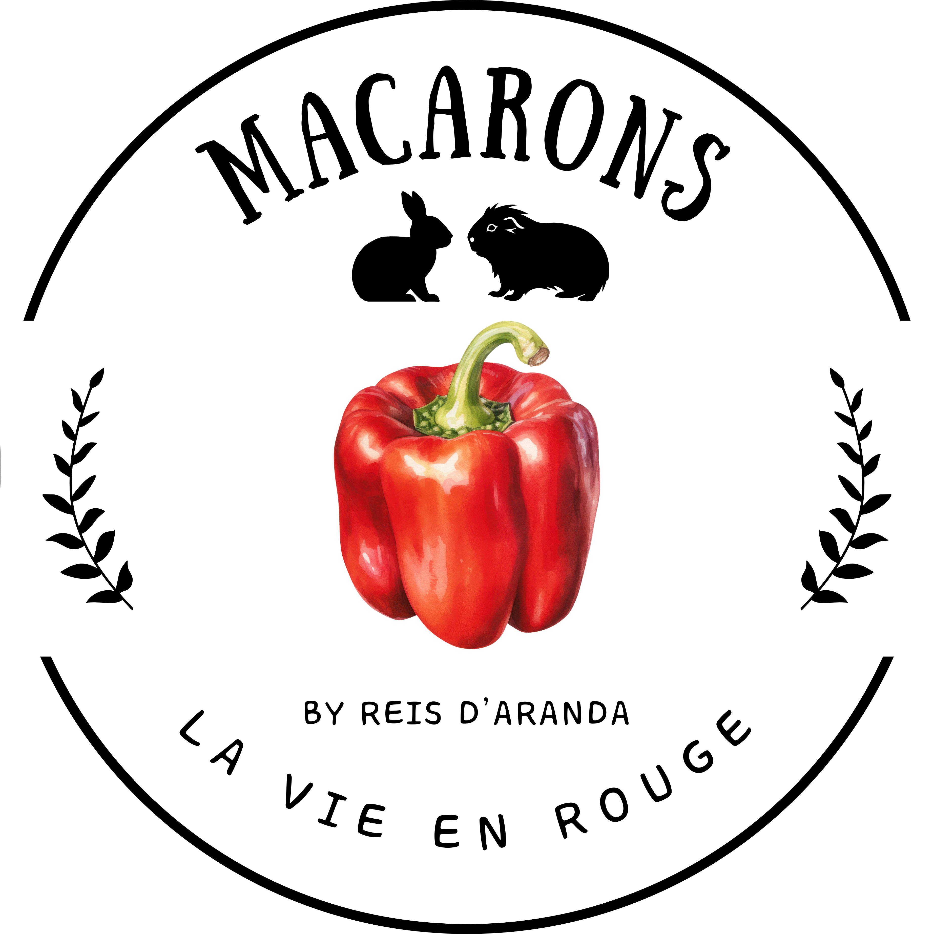MACARONS "LA VIE EN ROUGE"
