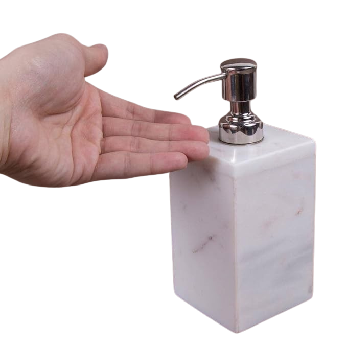 Marble Soap Dispenser 7.1 * 2.5 inches,