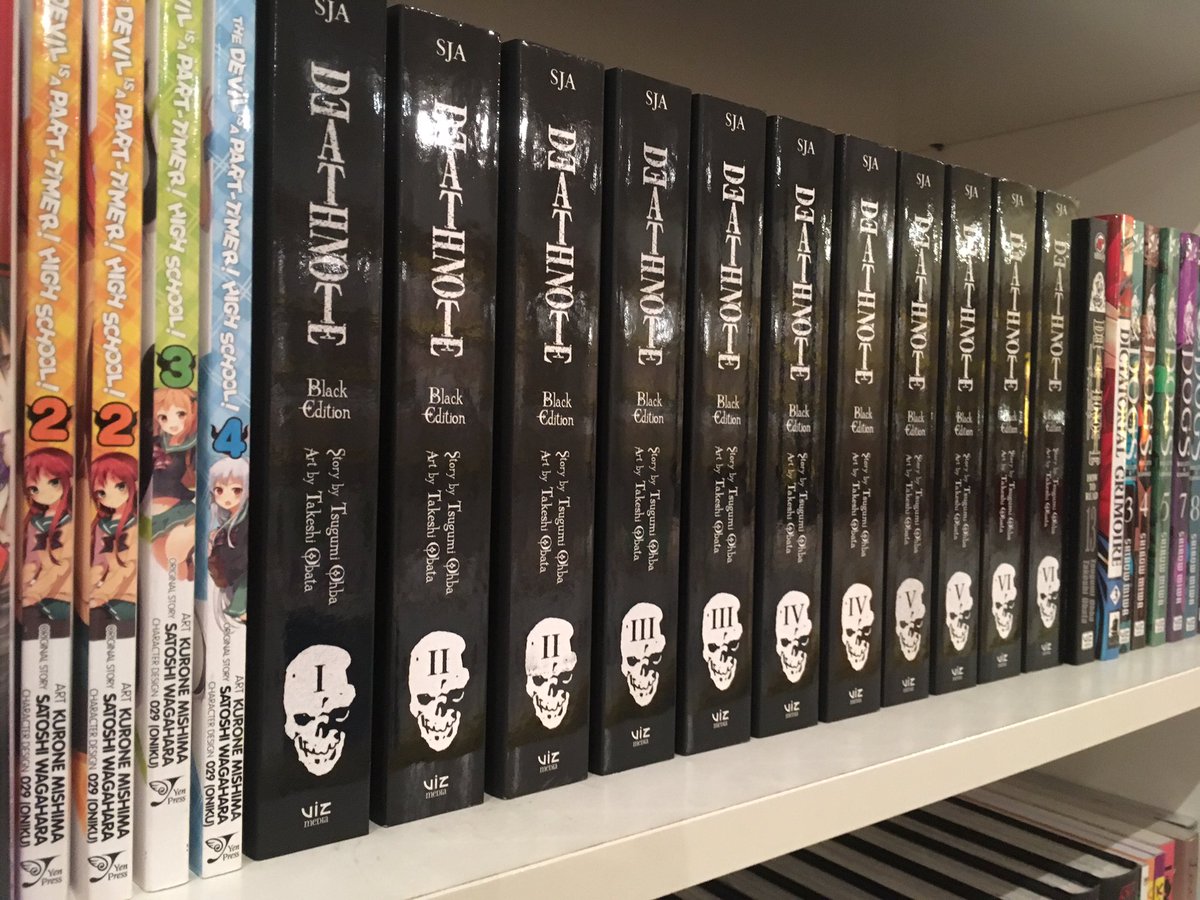 Death Note Black Edition Manga Collection