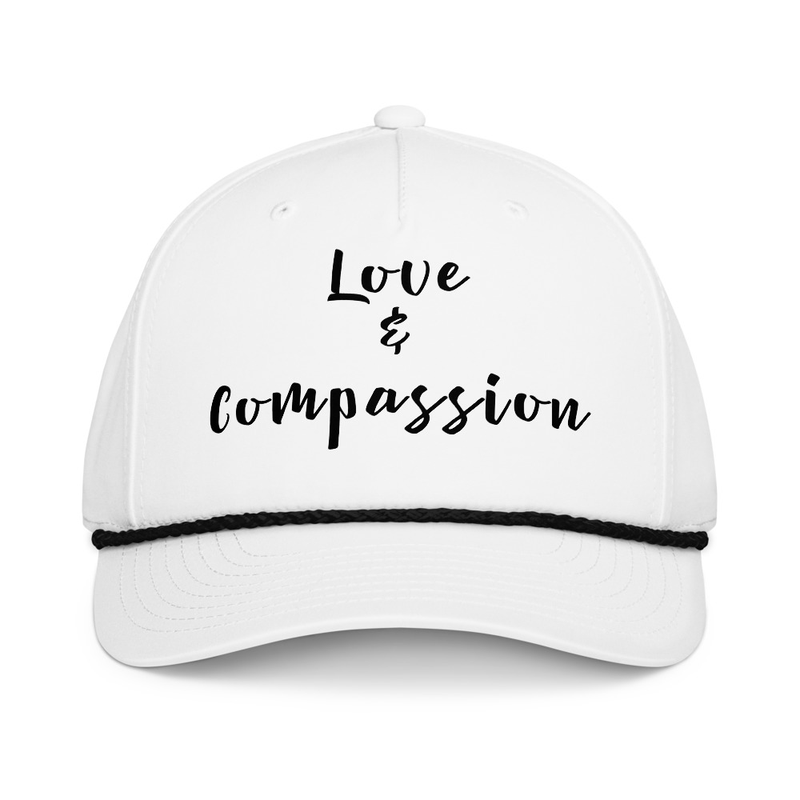 Love & Compassion rope cap