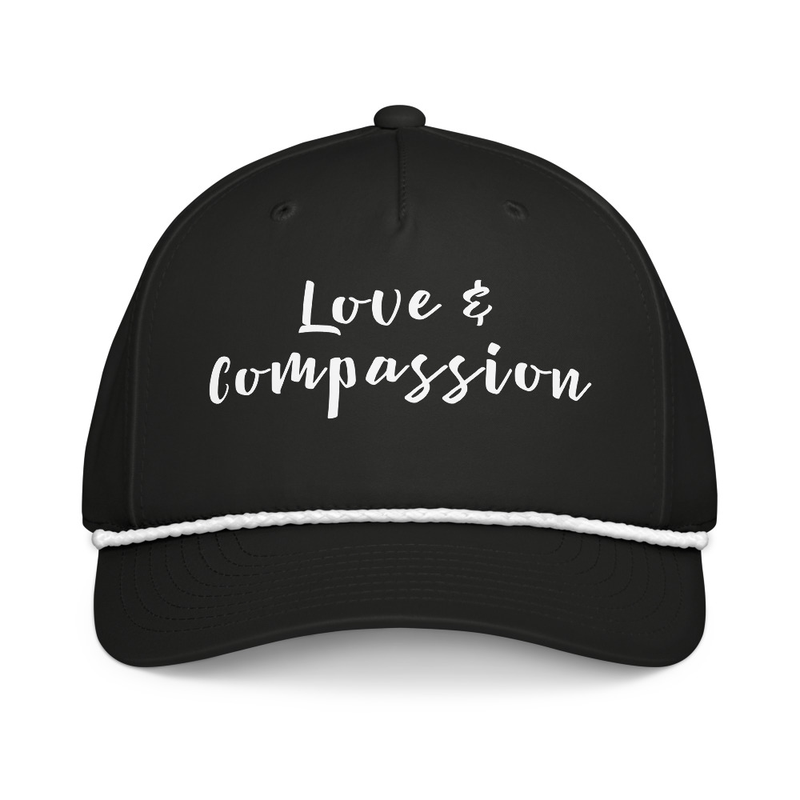 Love & Compassion rope cap