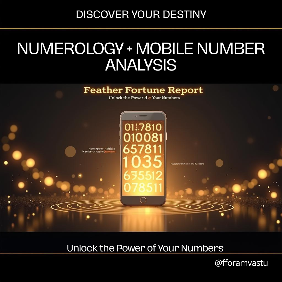 Numerology + Mobile Number Analysis Report – Feather Fortune Report