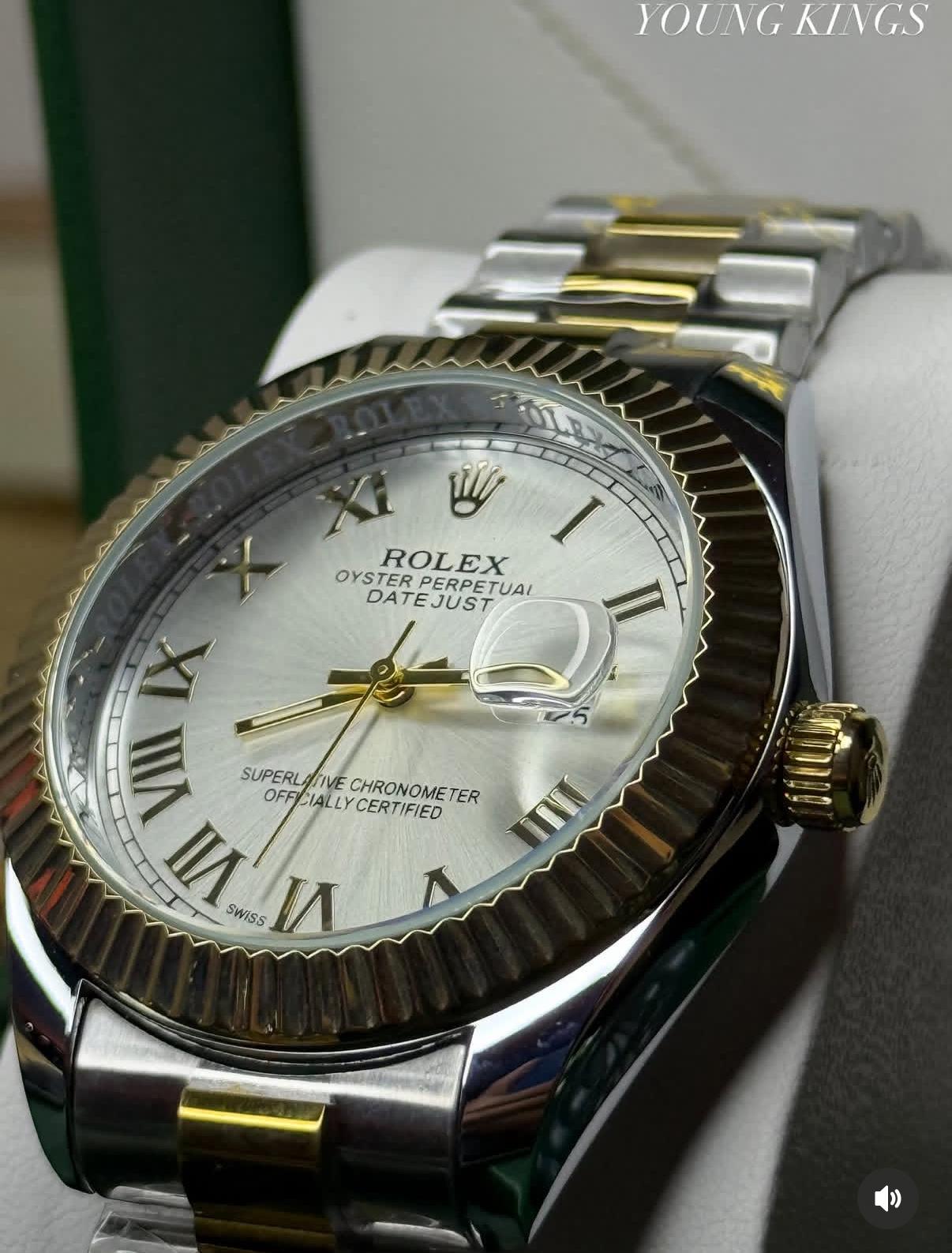 ROLEX AAA- CARA BKANCA 
