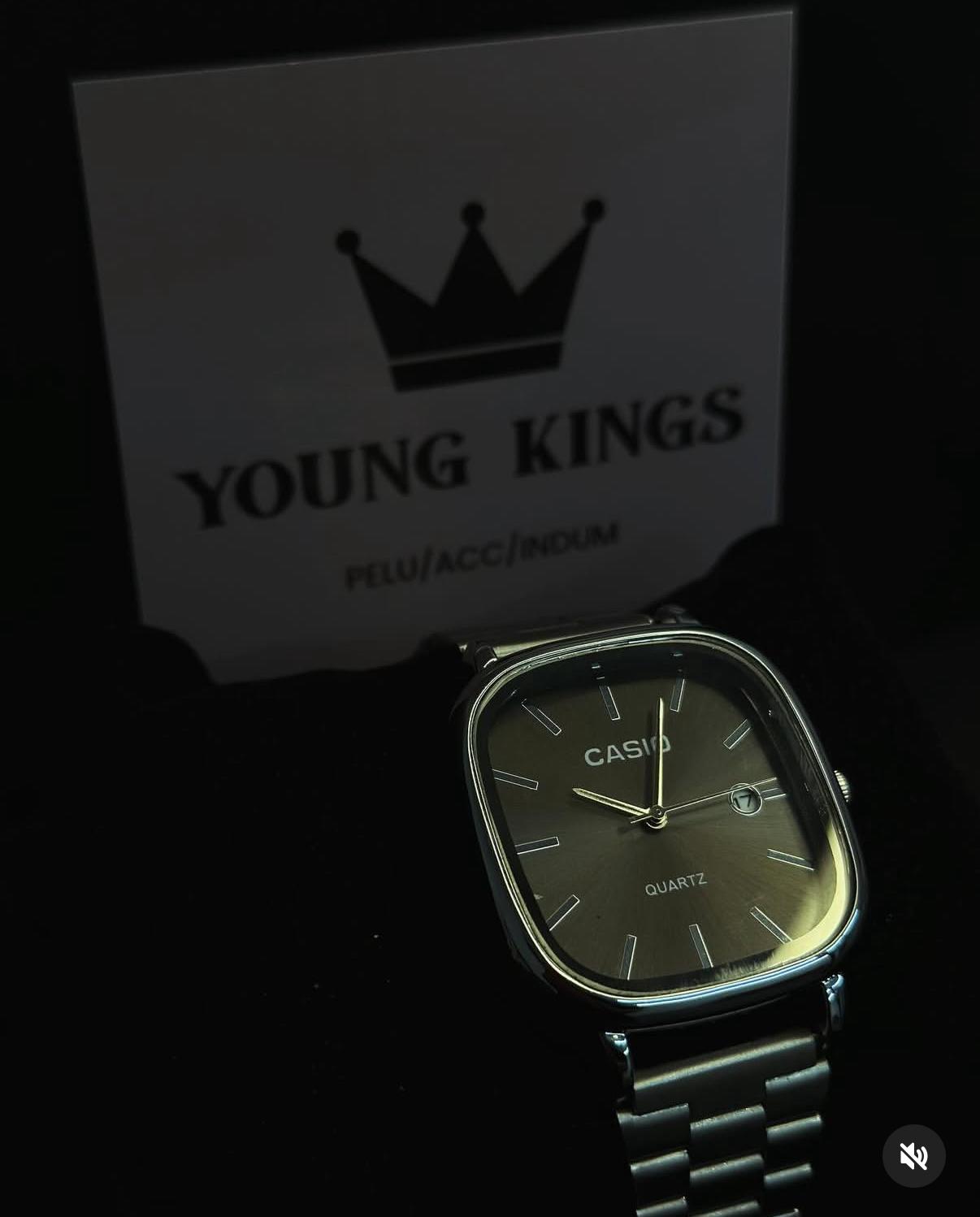 Reloj Casio VINTAGE-CARA NEGRA