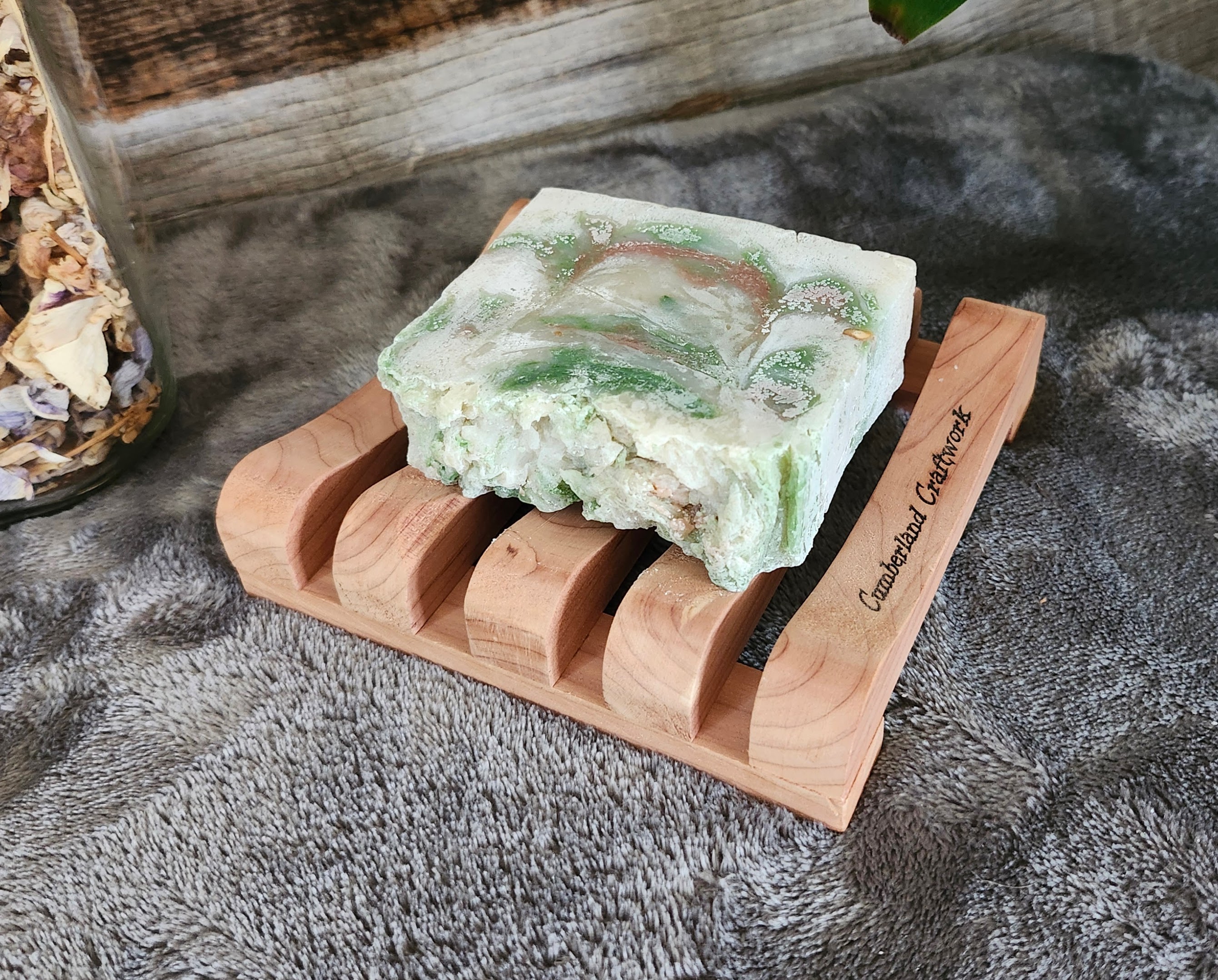 Wood Soap Dish