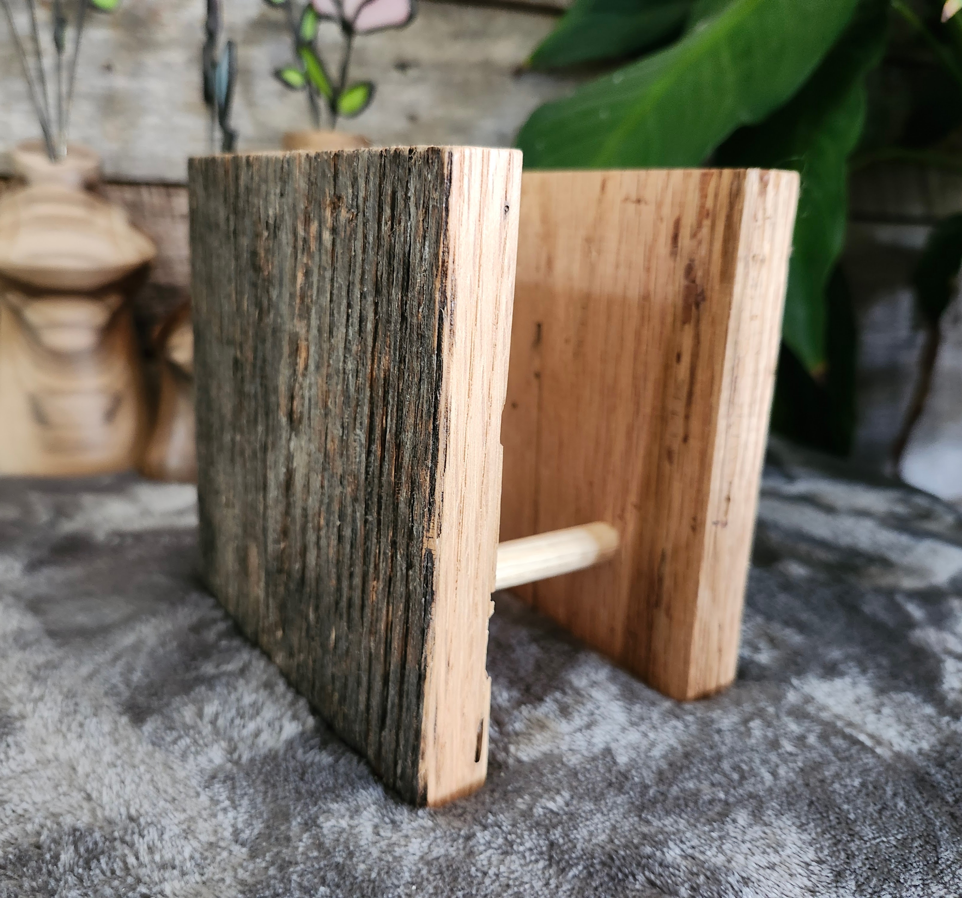 Handcrafted Wooden Coaster Set