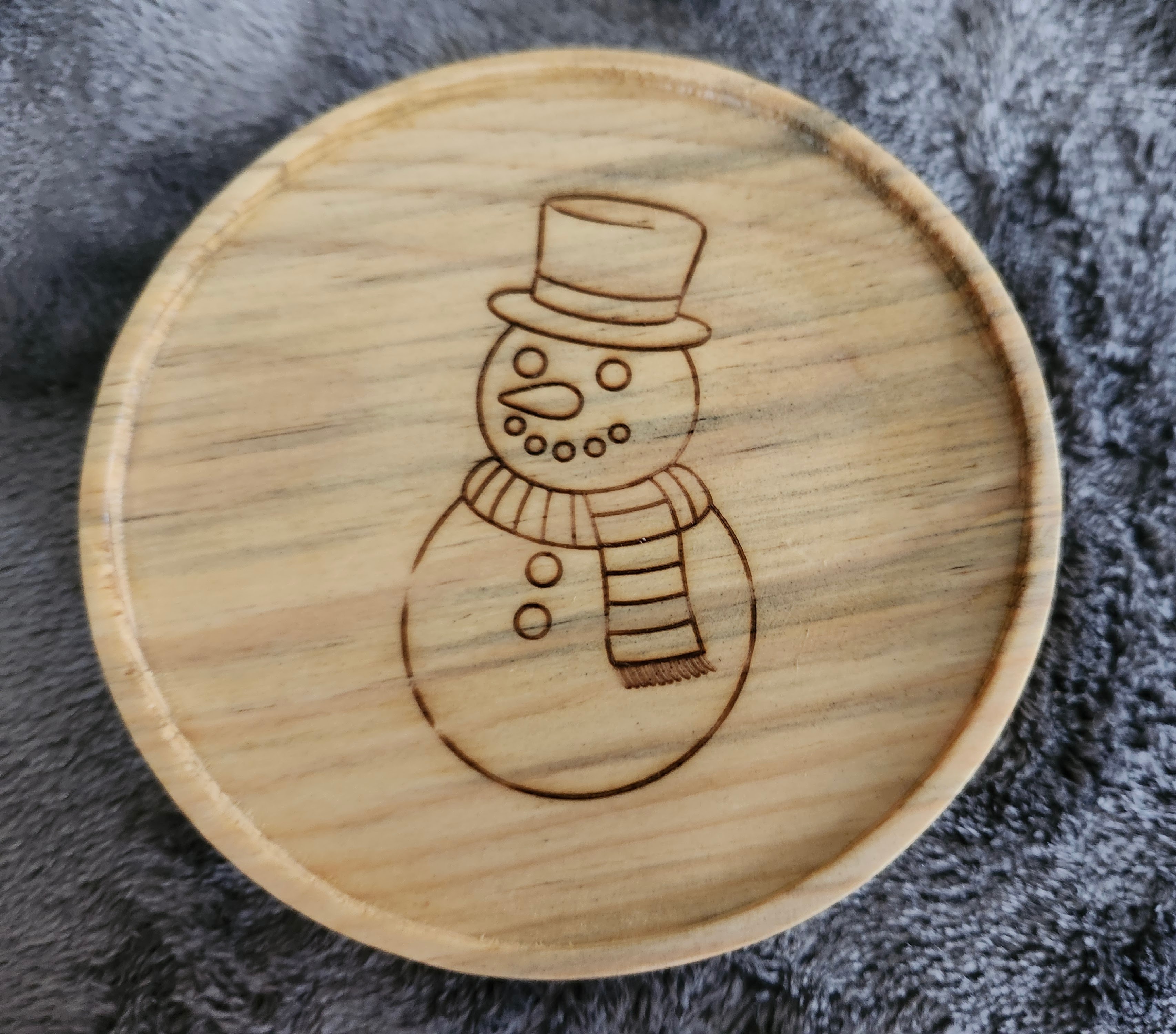 Handcrafted Christmas Coaster Set