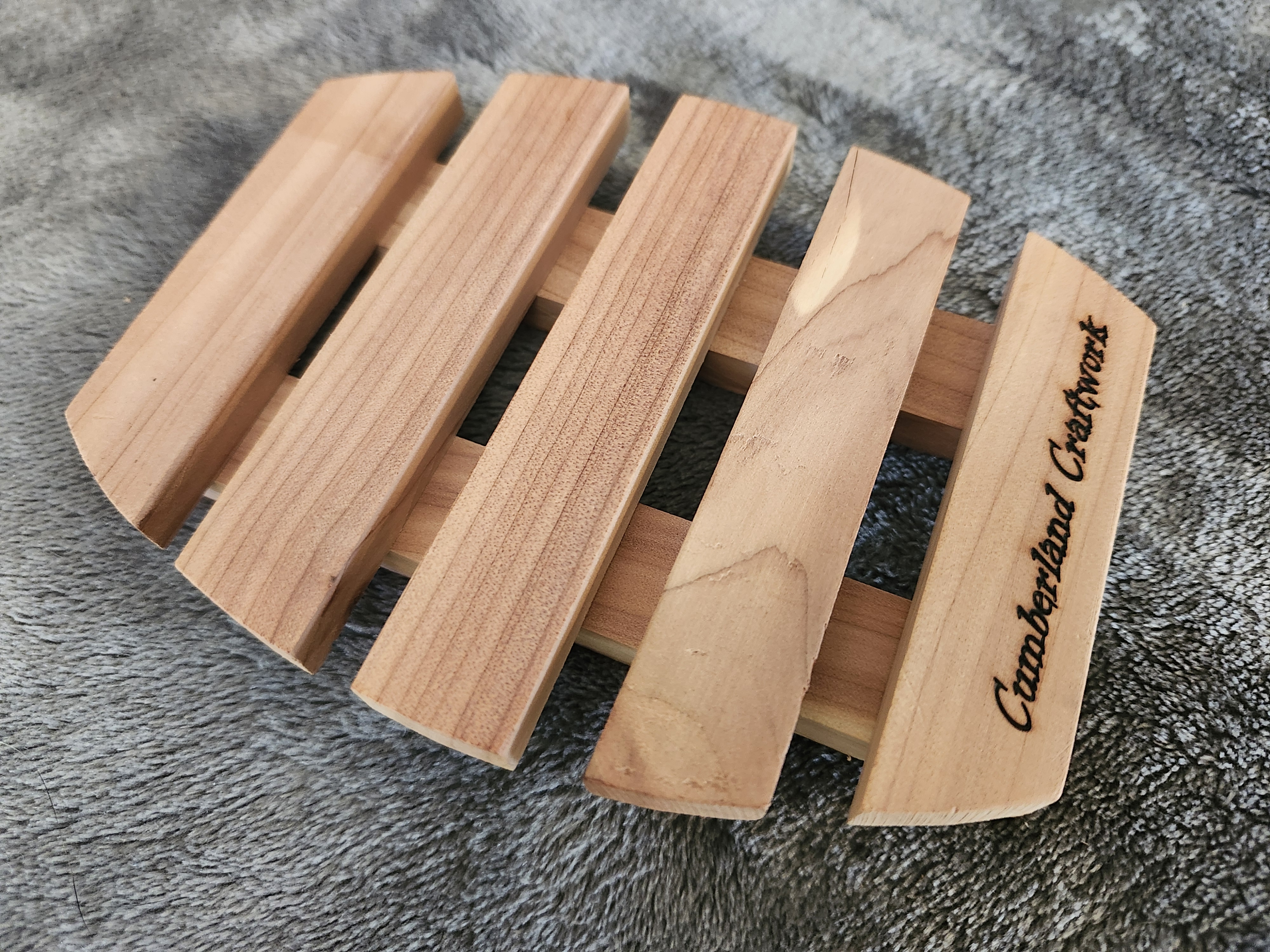 Wood Soap Dish 