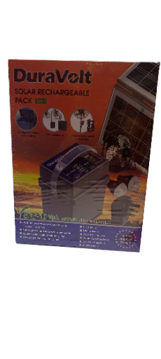 5in1 DuraVolt Solar Rechargeable Pack 1210A Super