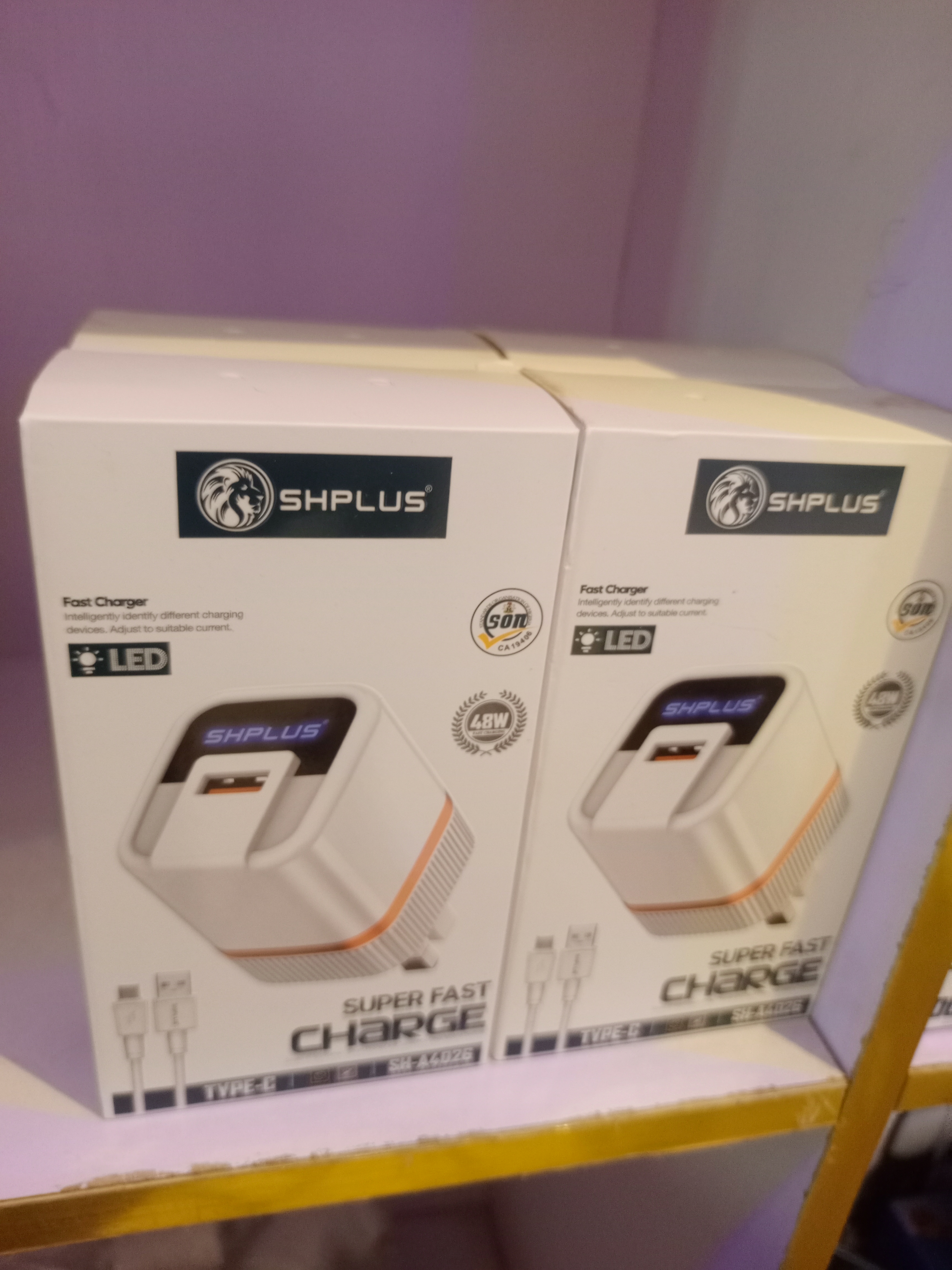 SHPLUS Super Fast Charger Type C