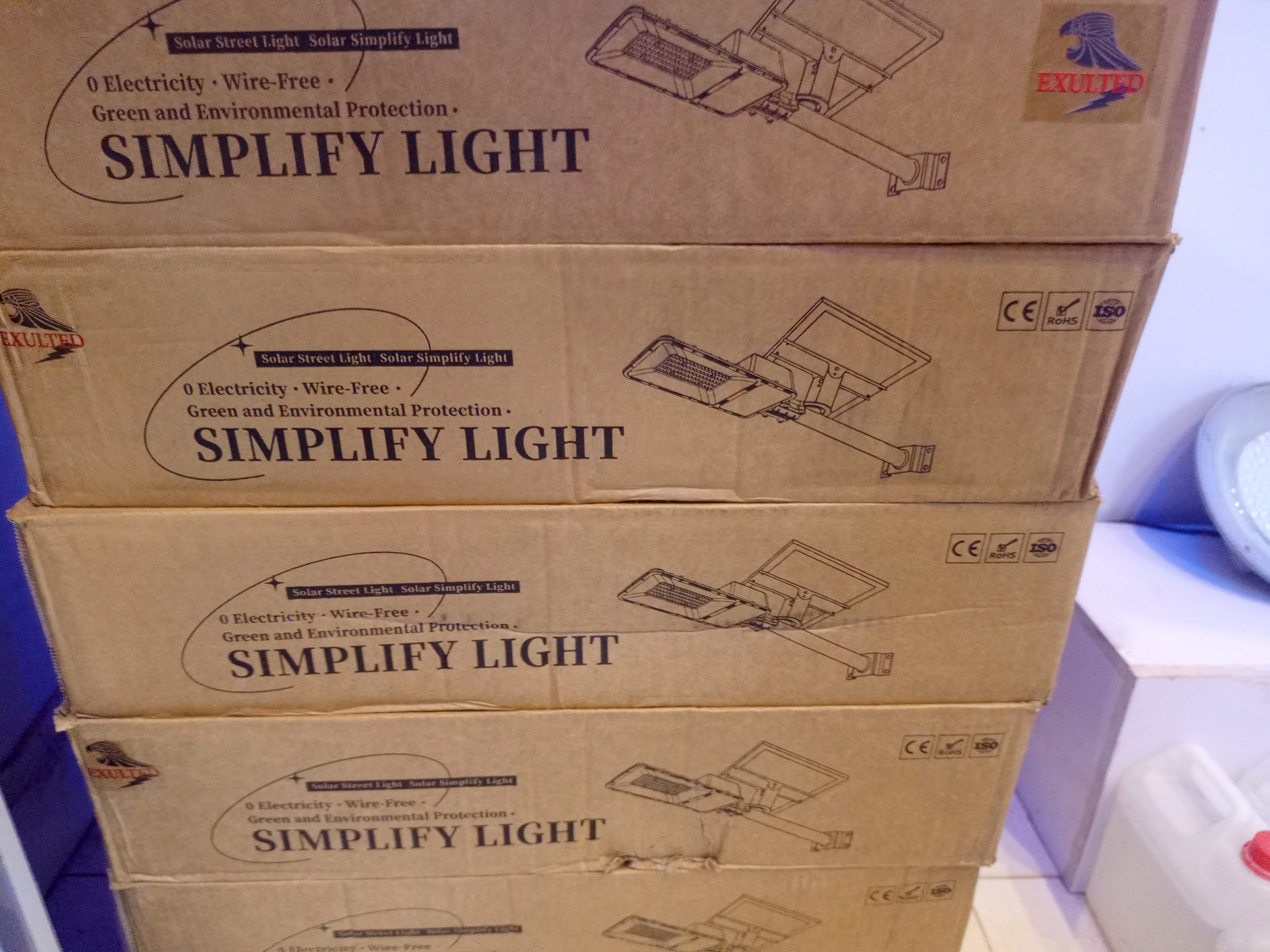 Simplify Light Solar Street Lamp