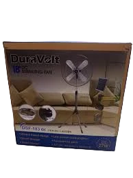 DuraVolt 18-inch Standing Fan AC/DC