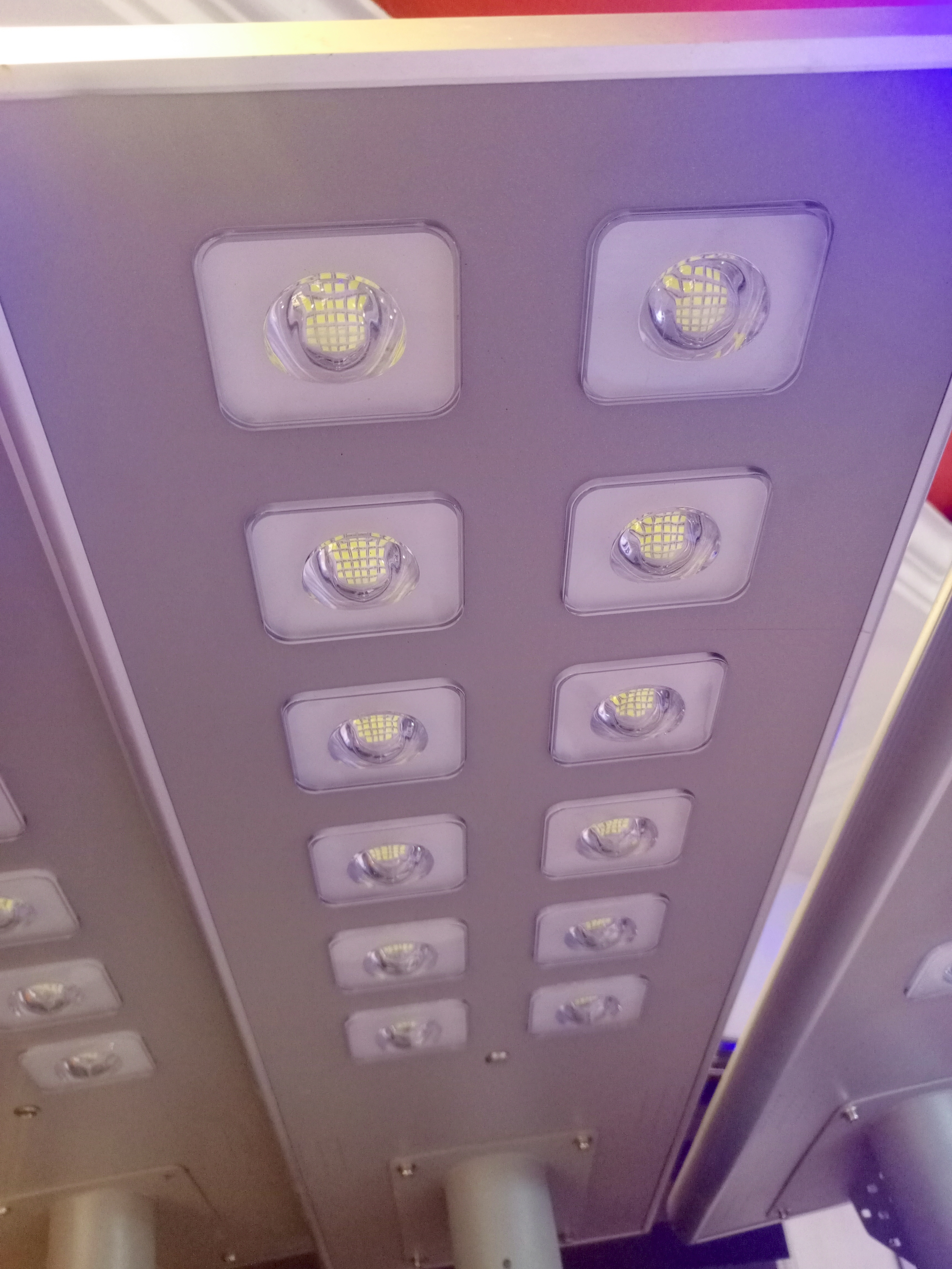 Triple-Head Solar Street Light