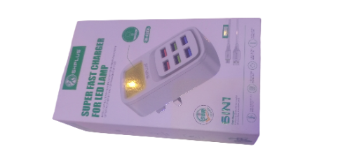 6in1 SHPLUS Super Fast Charger for LED Lamp